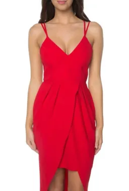 Pilgrim My Last Word Dress Red Size AU 8 for rent on The Volte - image 4