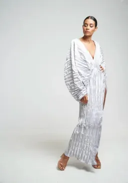 L'idee De Luxe Gown in Metallic Size AU 8 for rent on The Volte - image 2