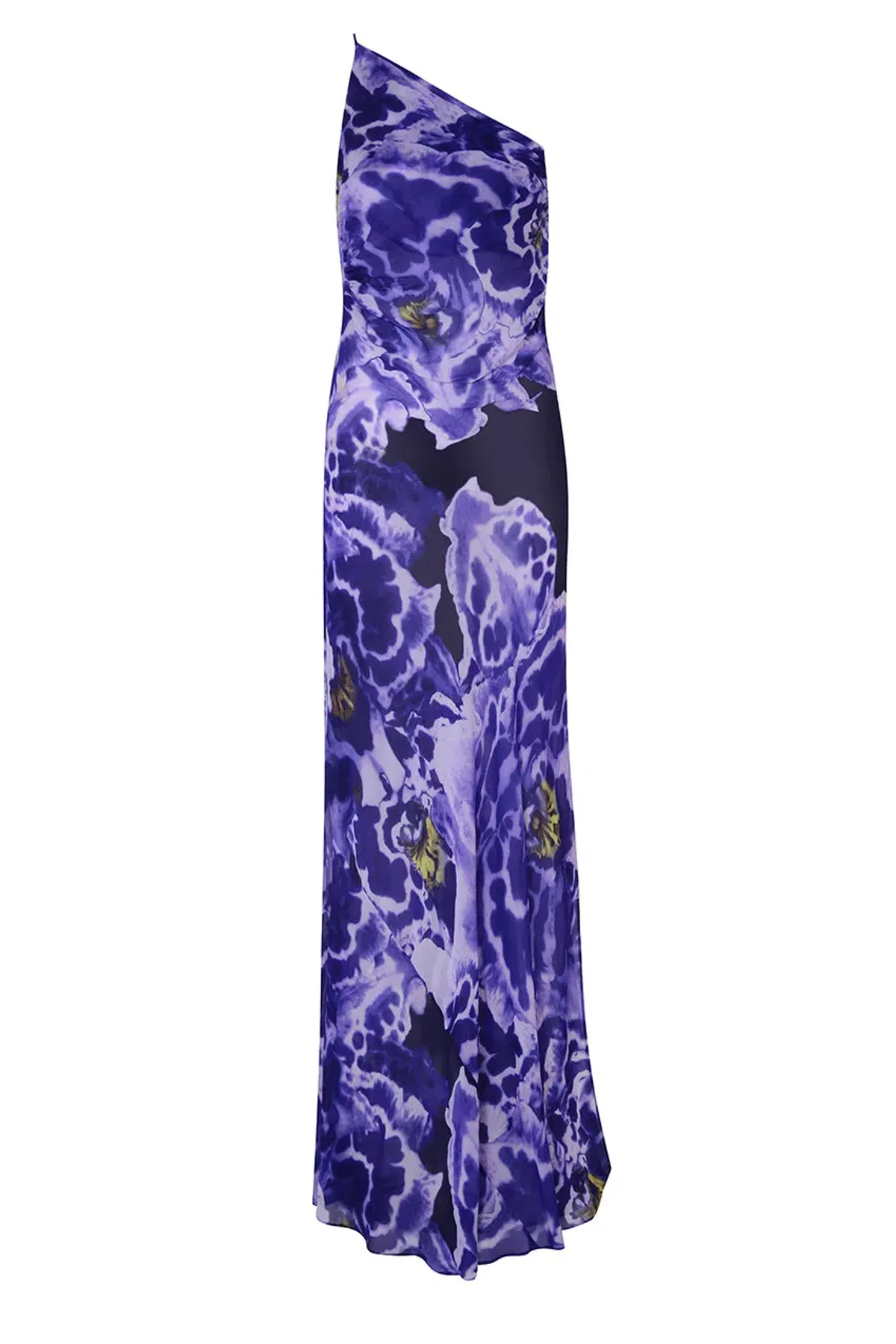 Rat & Boa Simonetta Maxi Dress Purple Orchid Print Size S/Au 8 - Image 2