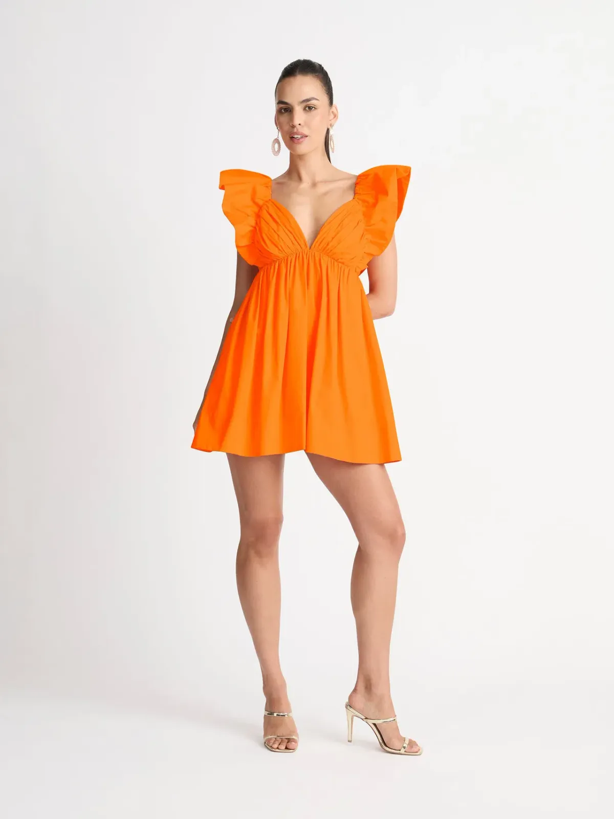 Sheike Bermuda Dress Orange Size AU 8 - Image 1