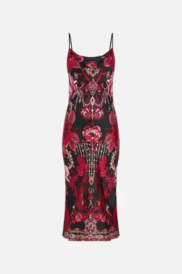 Camilla Long Bias Slip Sisterhood Of The Rose Black Size AU 6 for rent on The Volte - image 3