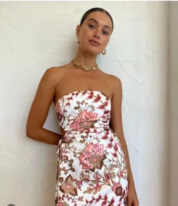 Sonya Dima Dress Paisley Print Size 10 / M for rent on The Volte - image 3