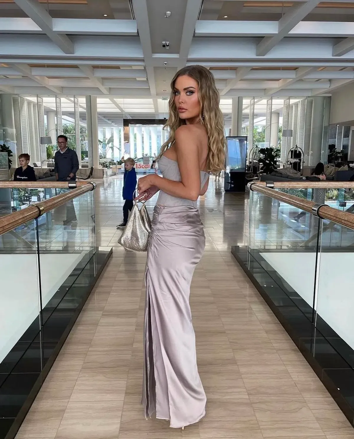 House Of CB Demi Corset Top and Jia Skirt Set Grey Size S / AU 8 - Image 3