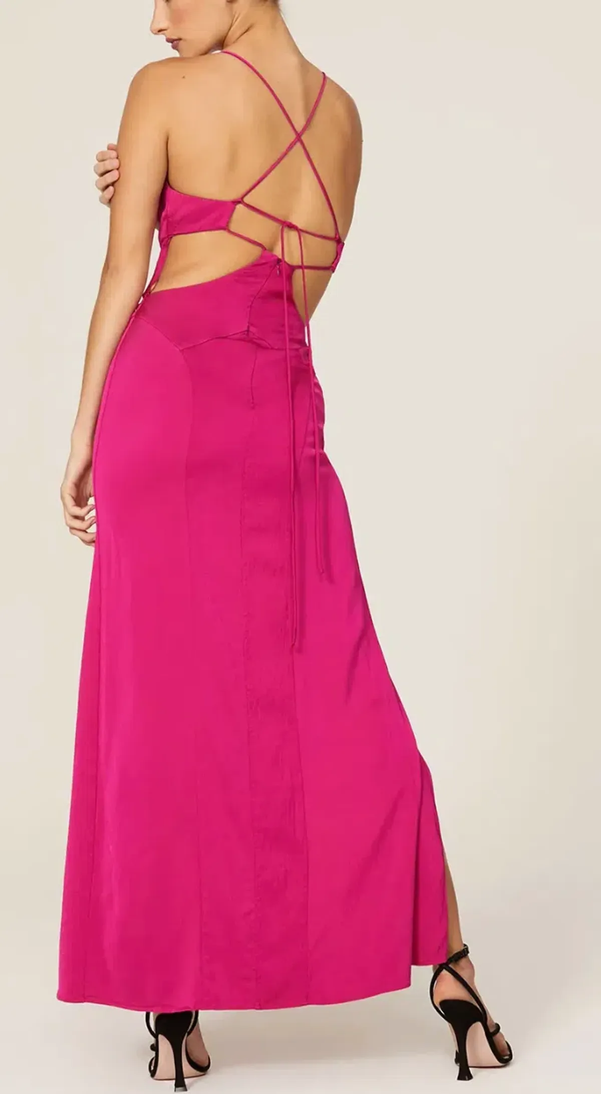 Manning Cartell Facetime Slip Gown Pink Size AU 4 - Image 2