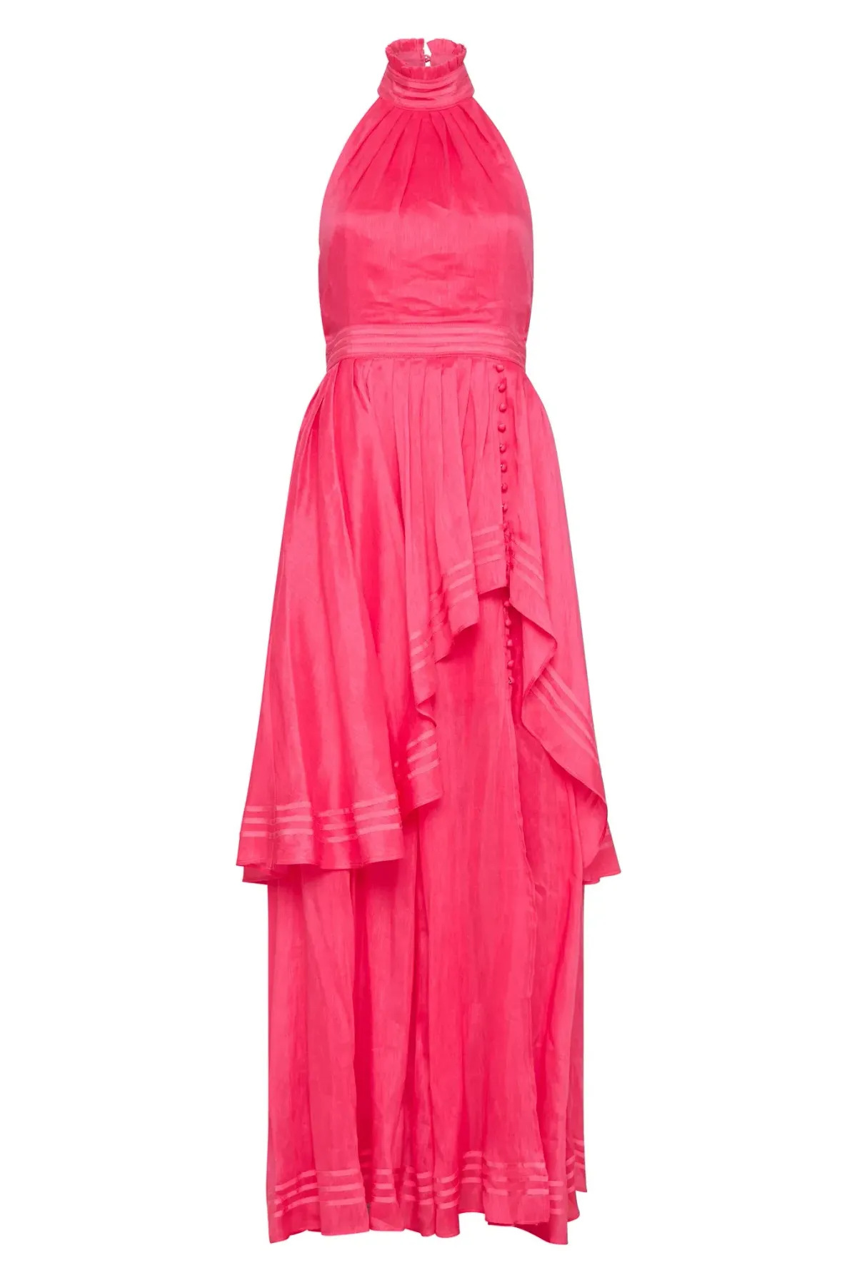 Aje Sienna Dress Fuchsia Pink Size 6 - Image 4