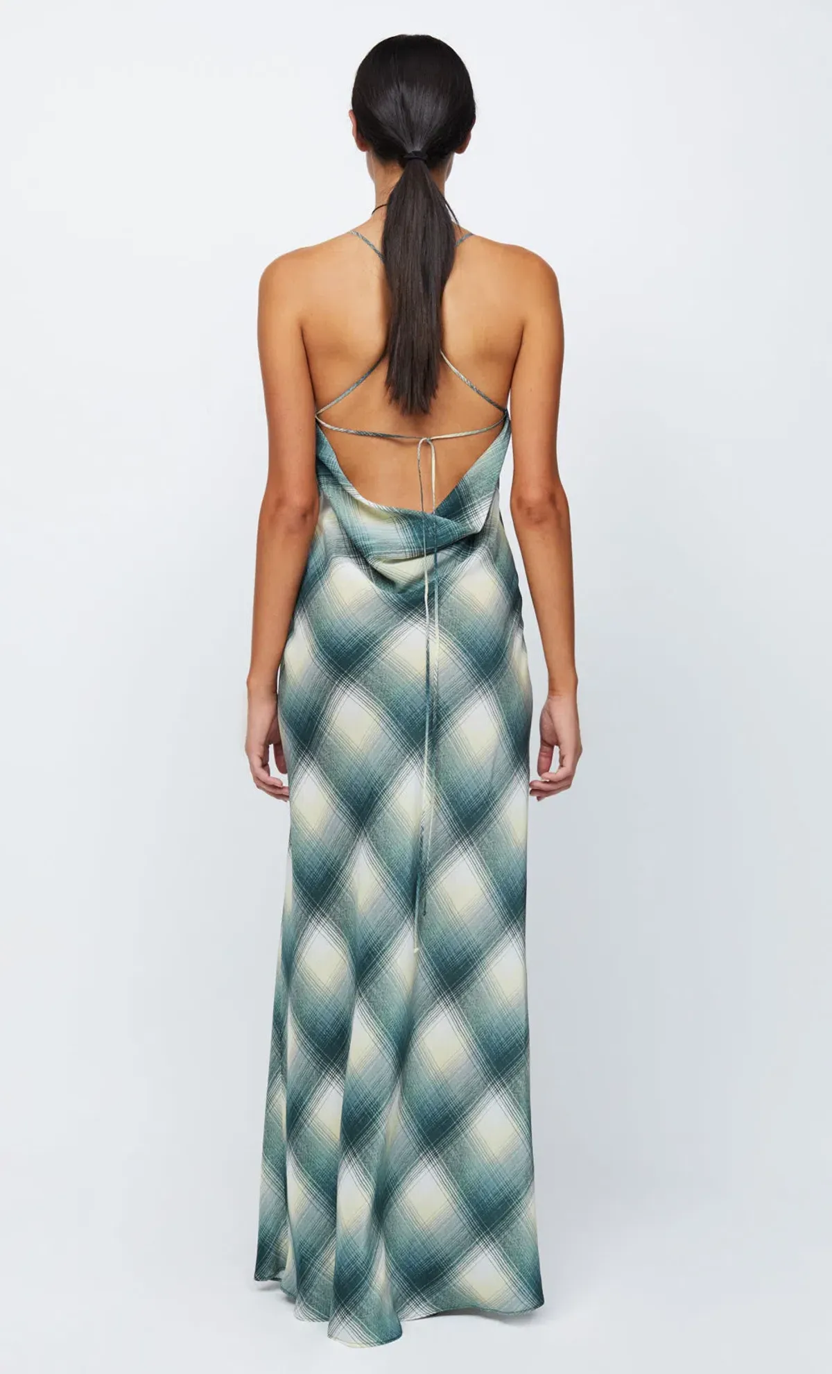 Bec & Bridge Edie Split Maxi Dress Print Size 8 - Image 3