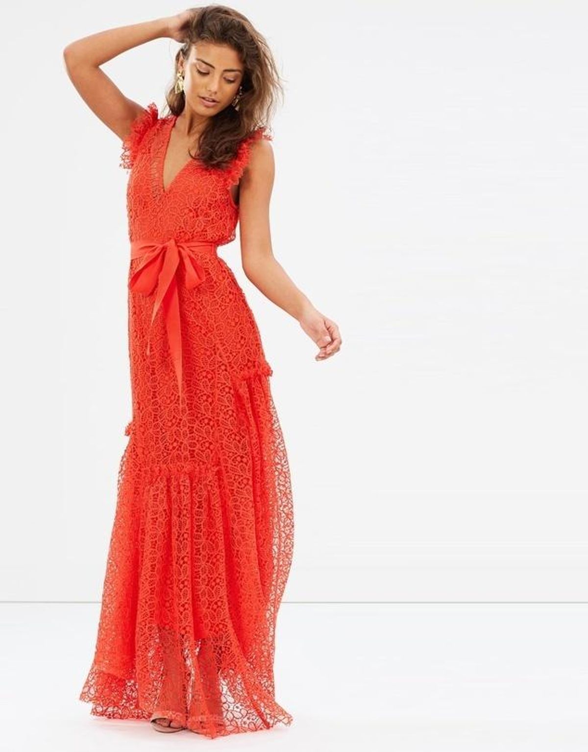 Alice McCall Reflection Gown Red size 10 - Image 1