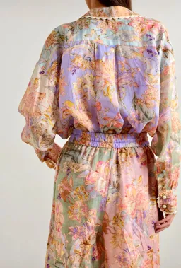 Zimmerman Cira Top and Pant Set Multi-colored Size 0P-1/ Au 6-10 for rent on The Volte - image 2