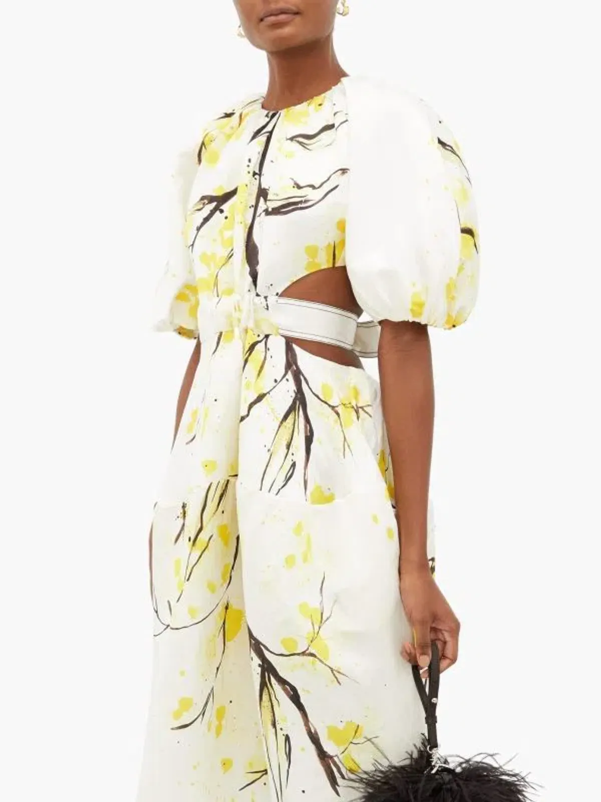 Aje Mimosa Dress White Size AU 6 - Image 2