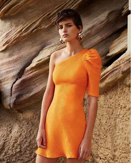 By Johnny Shell Shoulder sleeve mini Size 14 for rent on The Volte - image 1