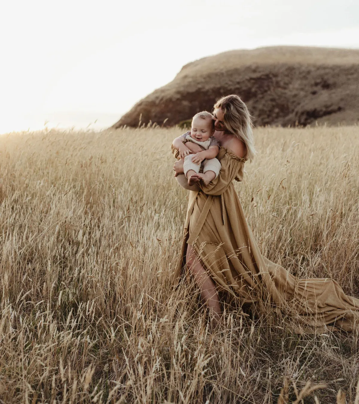 We Are Reclamation Dreams Like These Three Piece Gown in Mustard Size 22 - Image 8