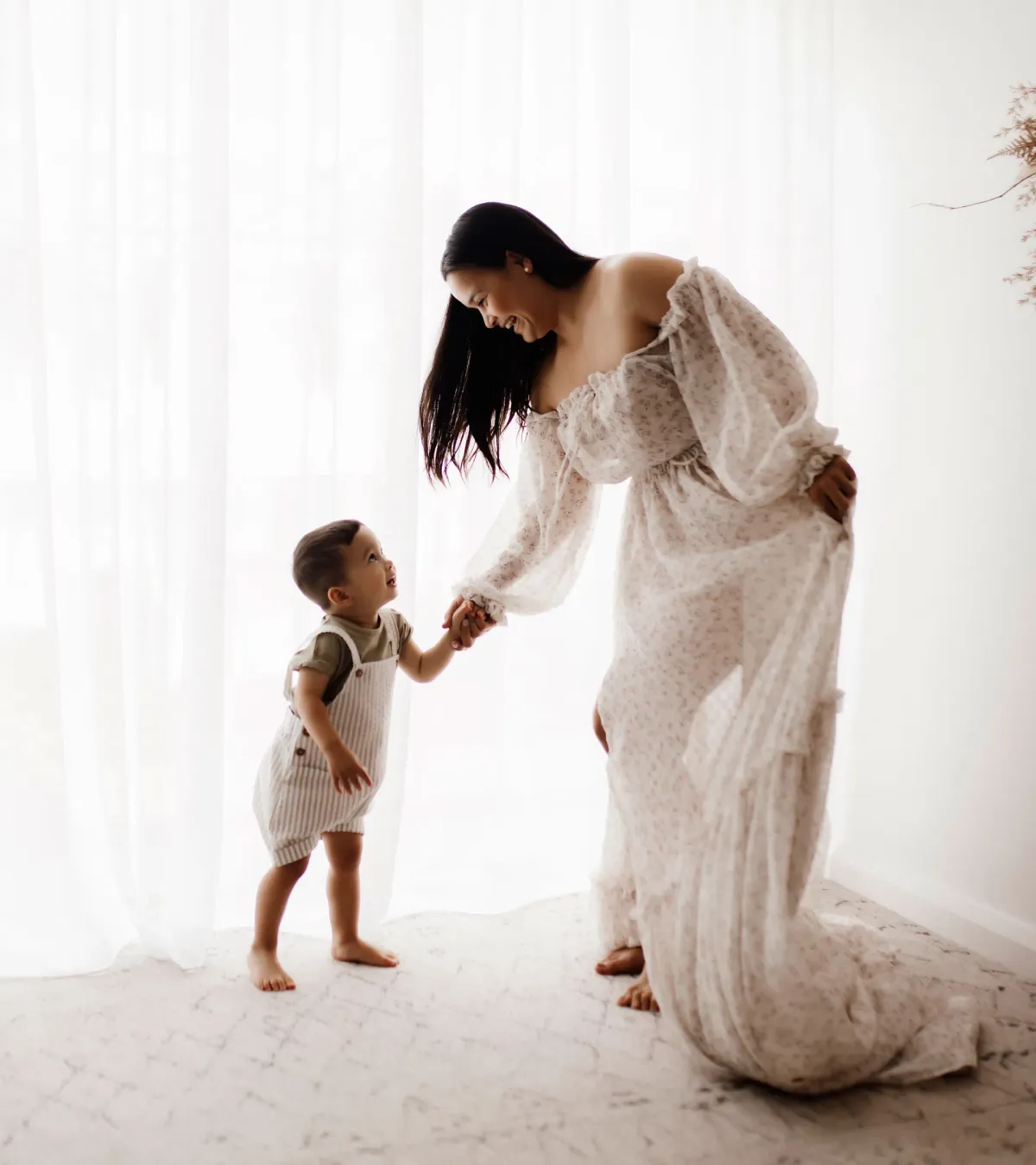 We Are Reclamation There’s Nothing Quite Like You Two Piece Gown in Floral Crinkle Size 22 - Image 10