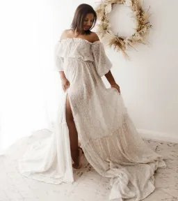 We Are Reclamation There’s Nothing Quite Like You Two Piece Gown in Floral Crinkle Size 22 for rent on The Volte - image 7