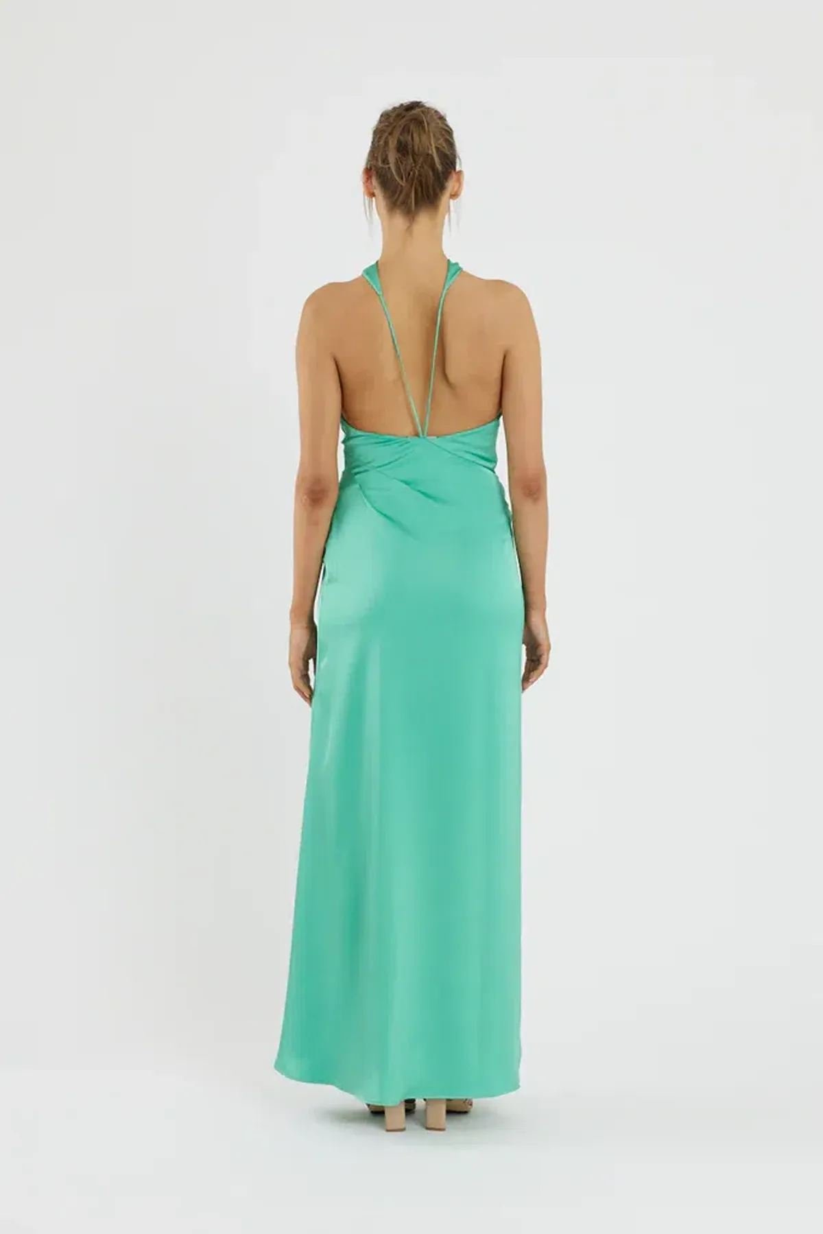 One Fell Swoop Ada Maxi Dress in Juniper Size 8 - Image 3