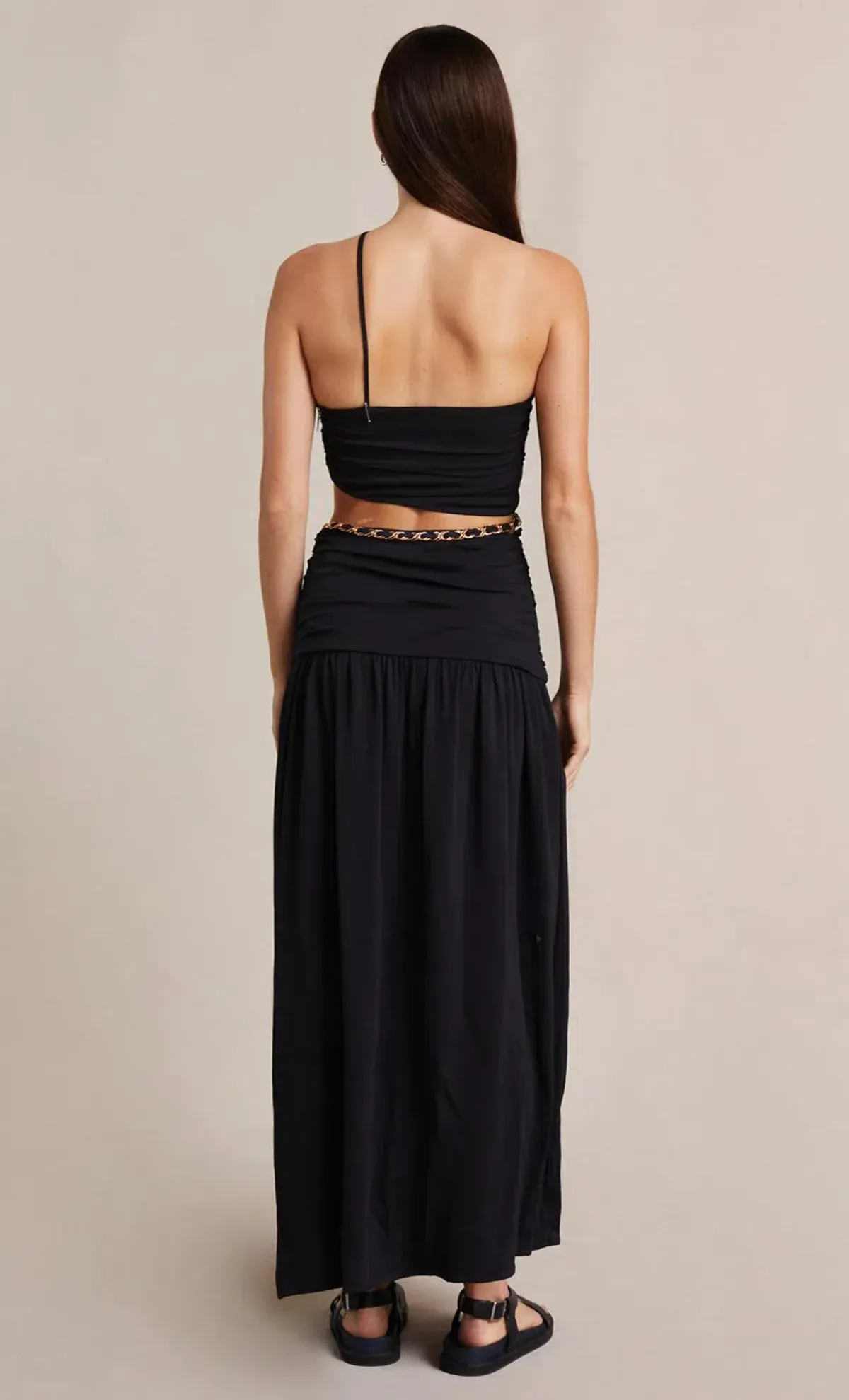  Bec & Bridge Modern Romance Maxi Dress Black Size 8  - Image 3