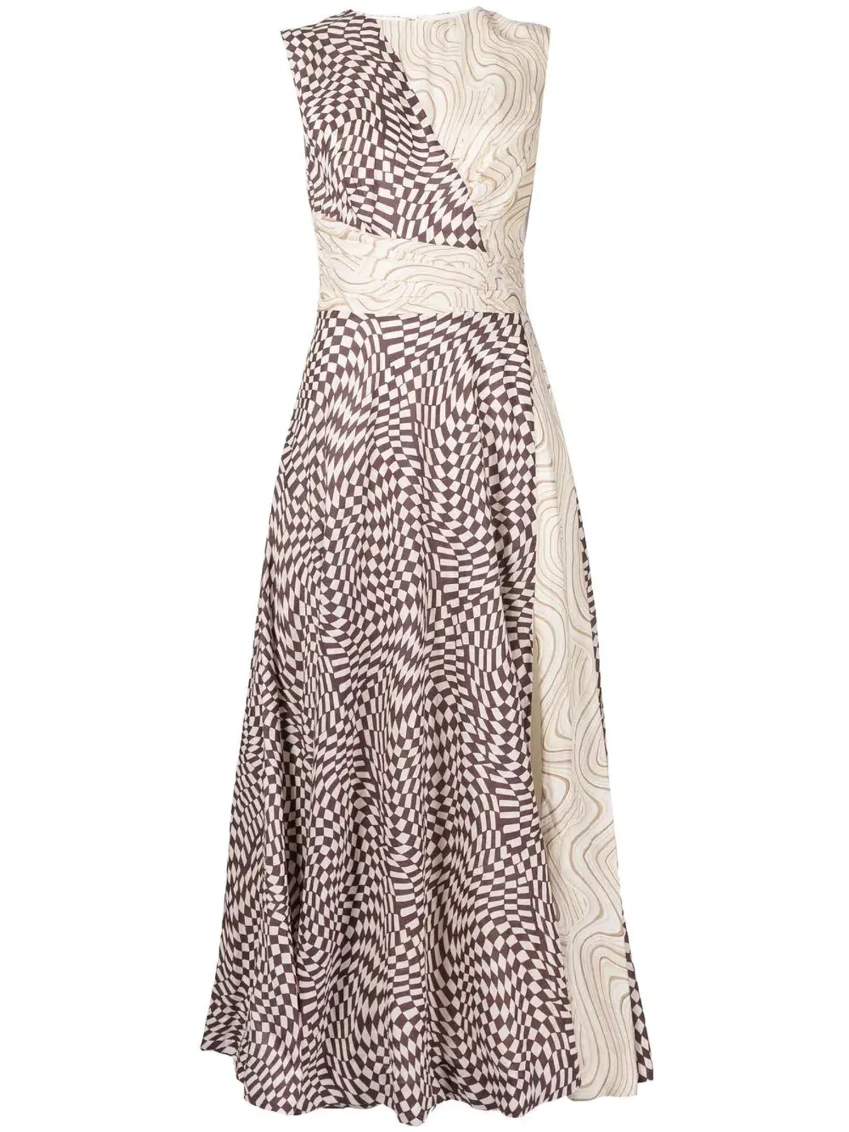 Rachel Gilbert Lola Dress Print Size 0/AU 6 - Image 3