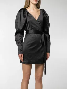 Rotate Birger Christensen Dress Black Size  10 for rent on The Volte - image 2