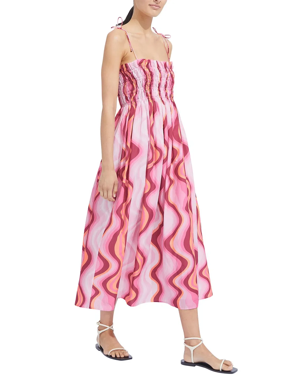 Steele Mirabella Dress Print Size M/Au 10 - Image 2