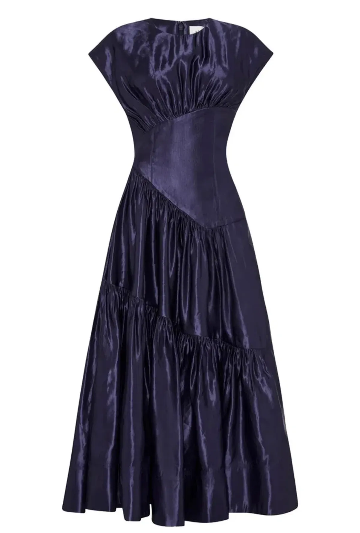 Aje Serendipity Reflection Midi Dress Navy Size 12 - Image 4