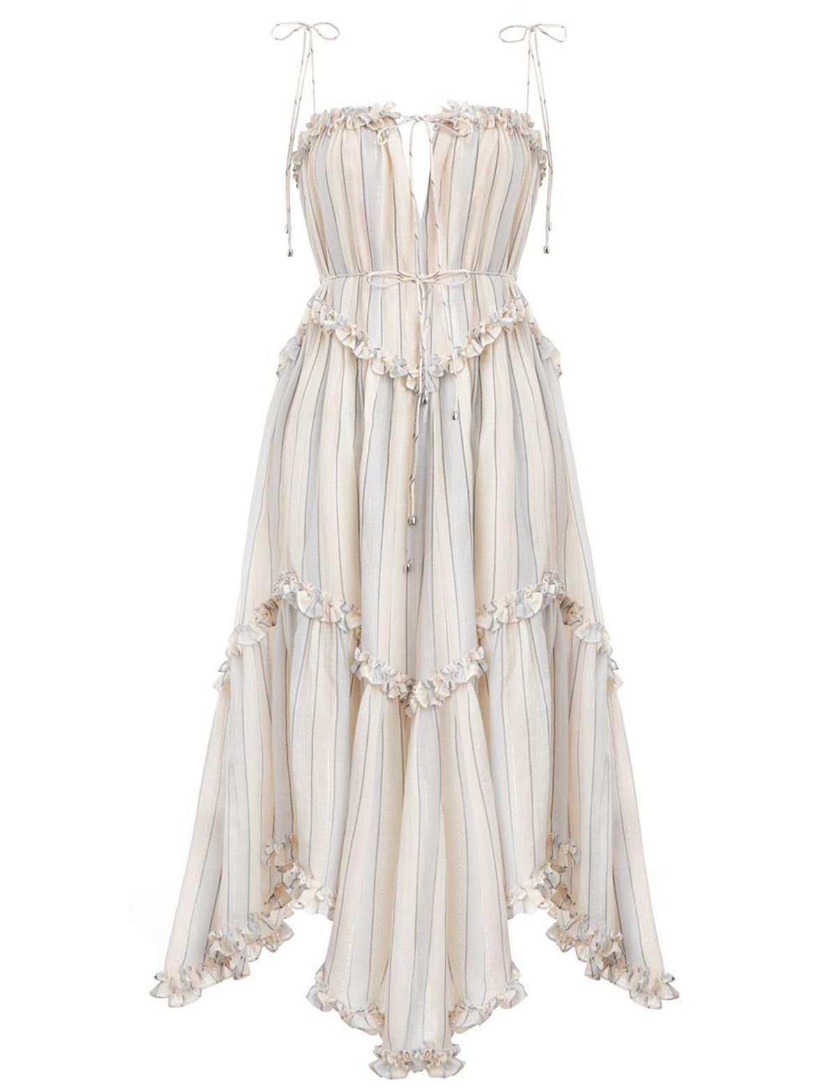 Zimmermann Bowie Floating Stripe Dress Size 8 - Image 1
