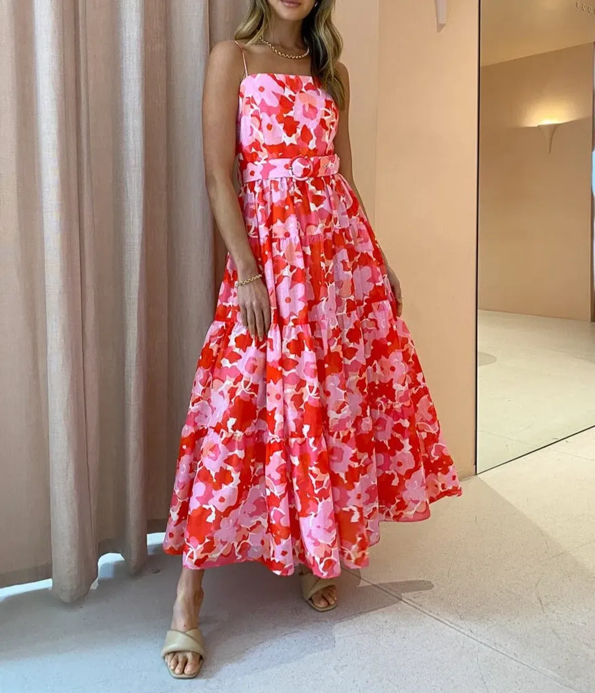 Steele Harper Dress in Camellia Size 10 - Image 1