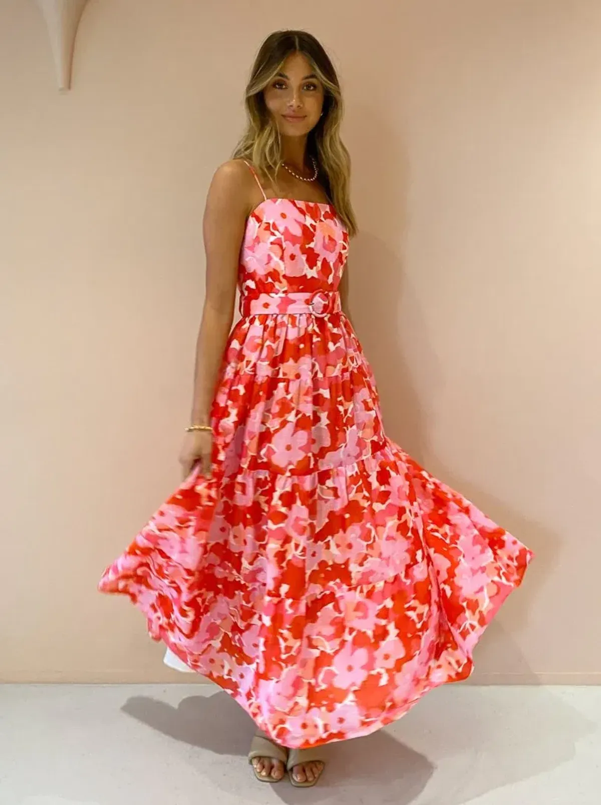 Steele Harper Dress in Camellia Size 10 - Image 3