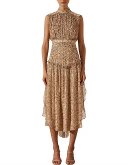 Shona Joy Ambar Sleeveless Midi Dress Floral Size 8 / S for rent on The Volte - image 1