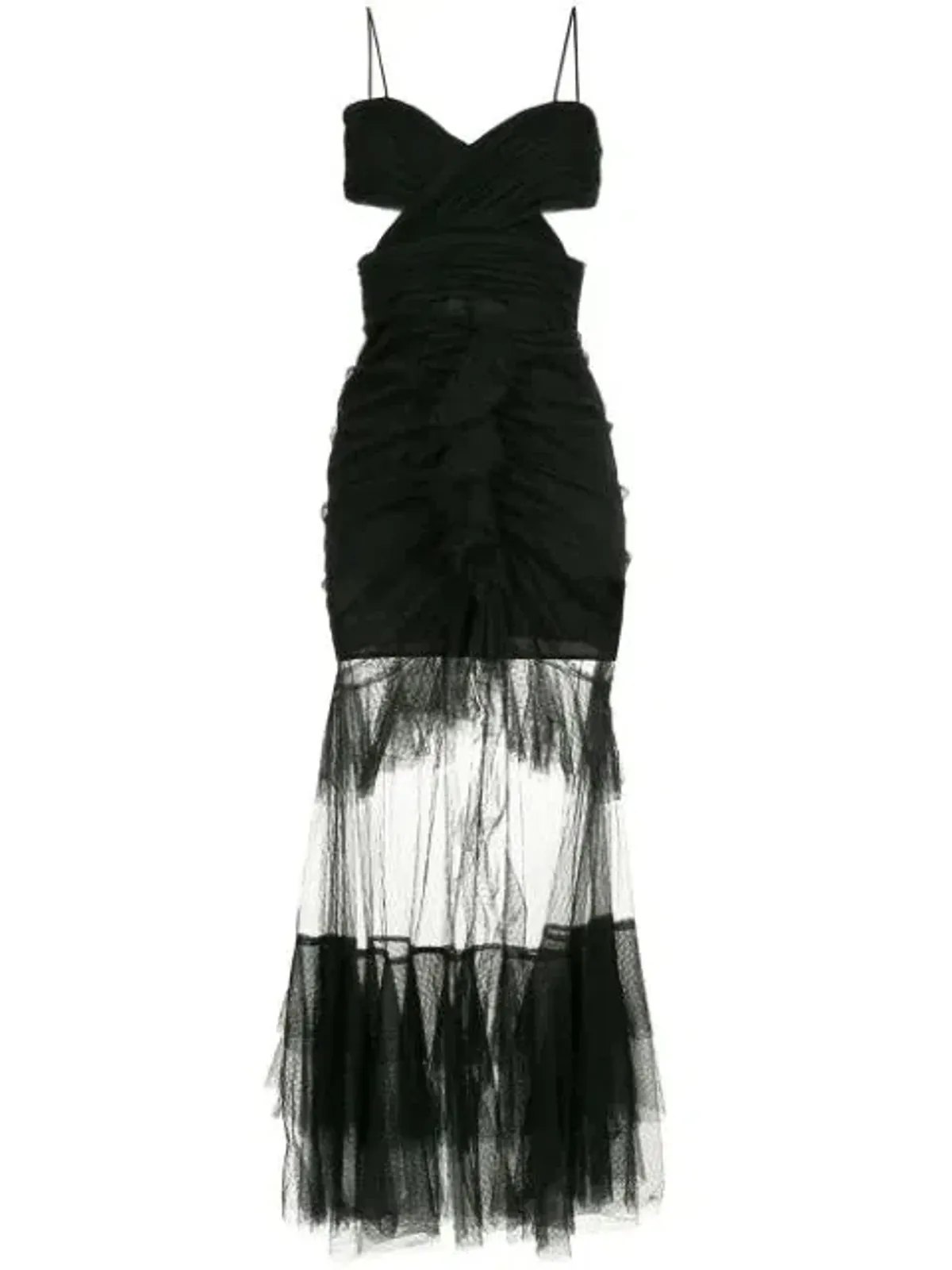 Alice McCall The Only Exception Tulle Maxi Dress Black Size 10 - Image 4