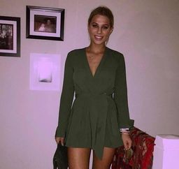 The Fifth Label Above & Beyond Playsuit Khaki Green Size AU 6 for rent on The Volte - image 4