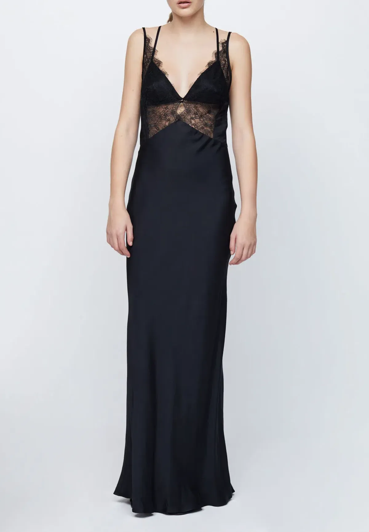 Bec & Bridge Lucille Lace Cut Out Camille Open Back Maxi Dress Black Size 8 / S - Image 5