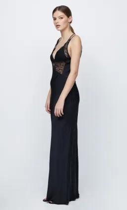Bec & Bridge Lucille Lace Cut Out Camille Open Back Maxi Dress Black Size 8 / S for rent on The Volte - image 6