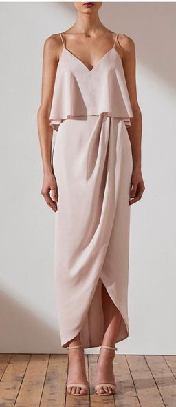 Shona Joy Luxe Frill Cocktail  for rent on The Volte - image 1