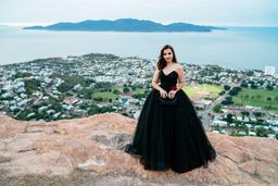 Beautiful Black Ball Gown One Size for rent on The Volte - image 1