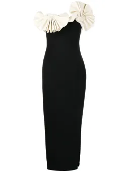 Rachel Gilbert Lavina Dress Black Size 4 / AU 14 for rent on The Volte - image 3