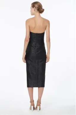 Manning Cartell New Radicals Strapless Midi Dress Black Size 6 for rent on The Volte - image 2