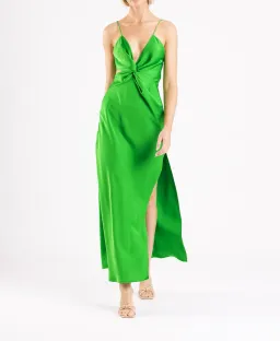 One Fell Swoop Lenox Maxi Dress in Envy Green Size 10 for rent on The Volte - image 1