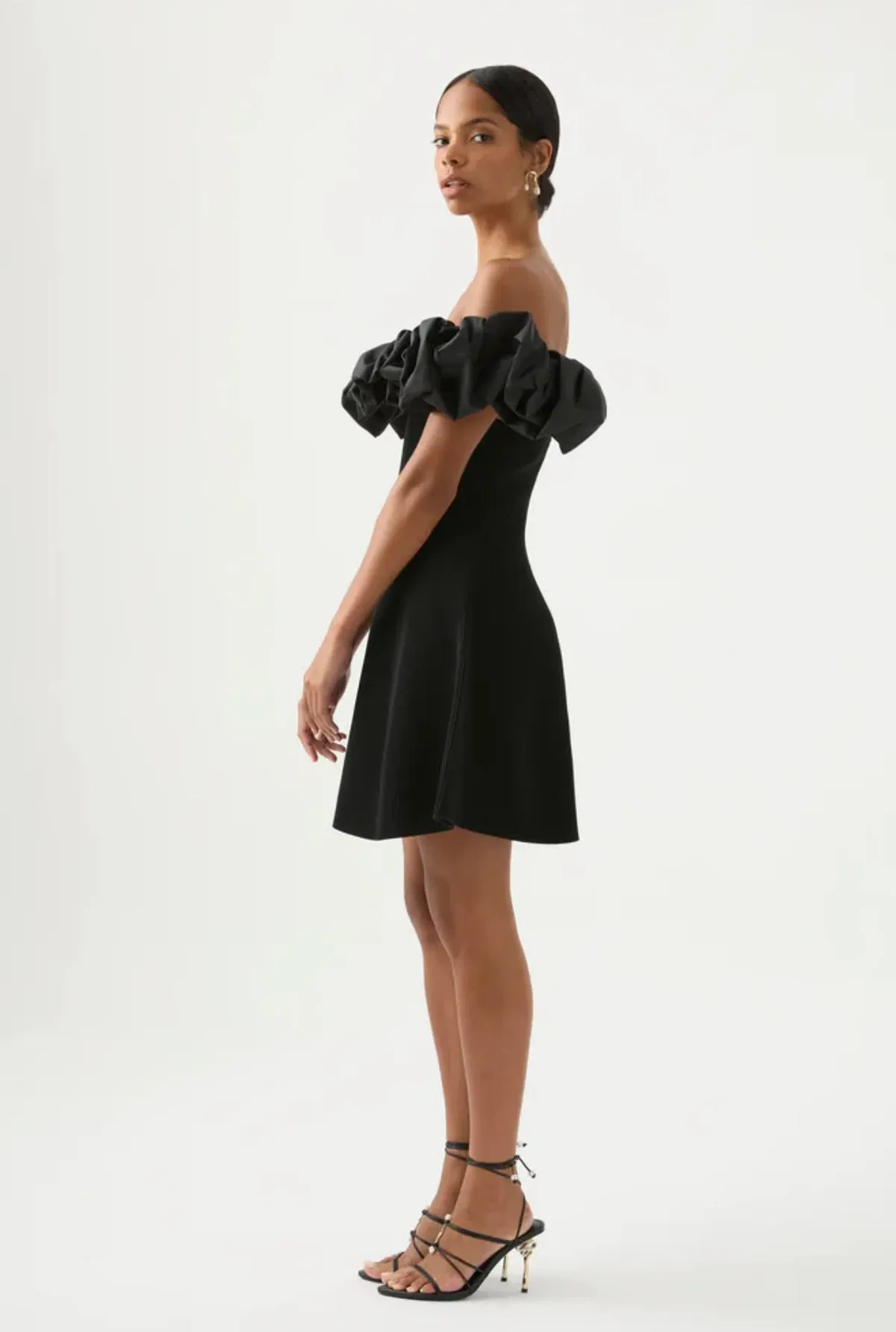 Aje Eldora Mini Dress Black Size XL / Au 14  - Image 5