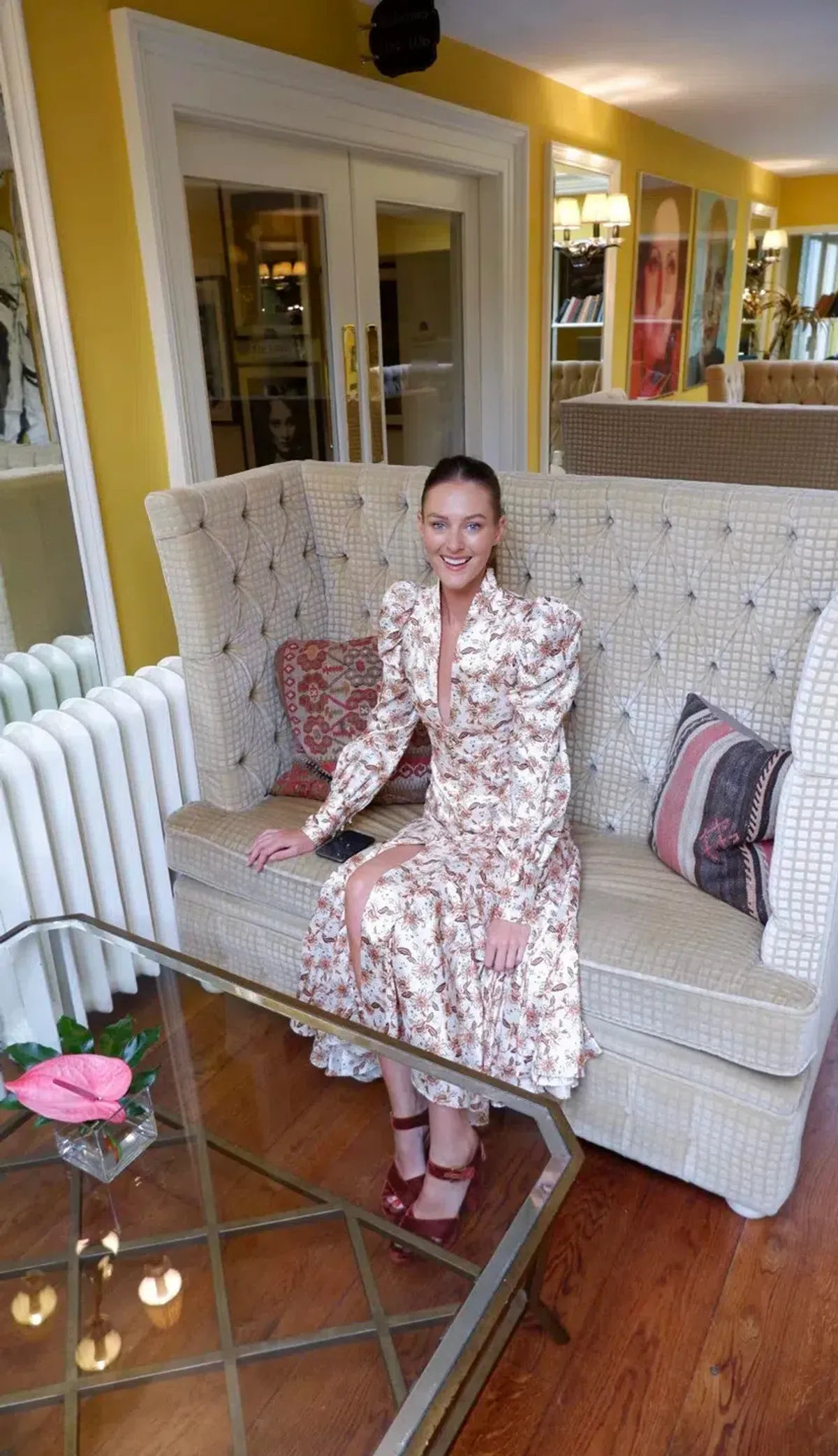 Acler Horrock Dress Floral Size 6 - Image 3