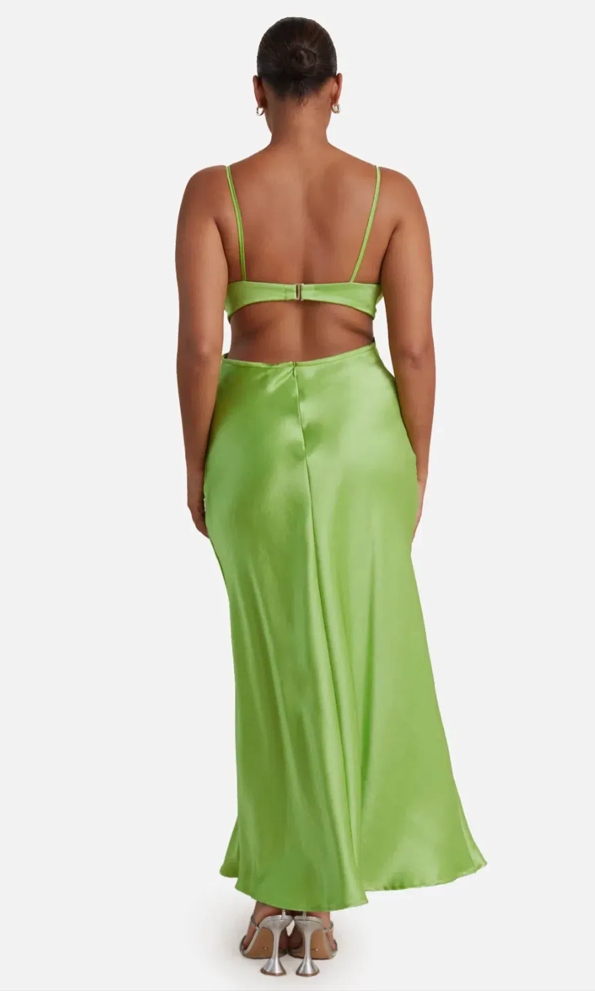 Bec & Bridge Veronique Maxi Dress Lime Size 12  - Image 3