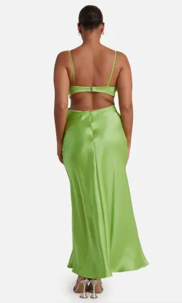 Bec & Bridge Veronique Maxi Dress Lime Size 12  for rent on The Volte - image 3