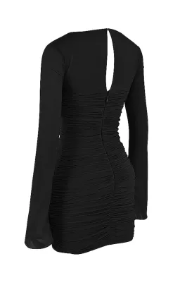 House of CB Camille Mini Dress Black Size 8 / S for rent on The Volte - image 5