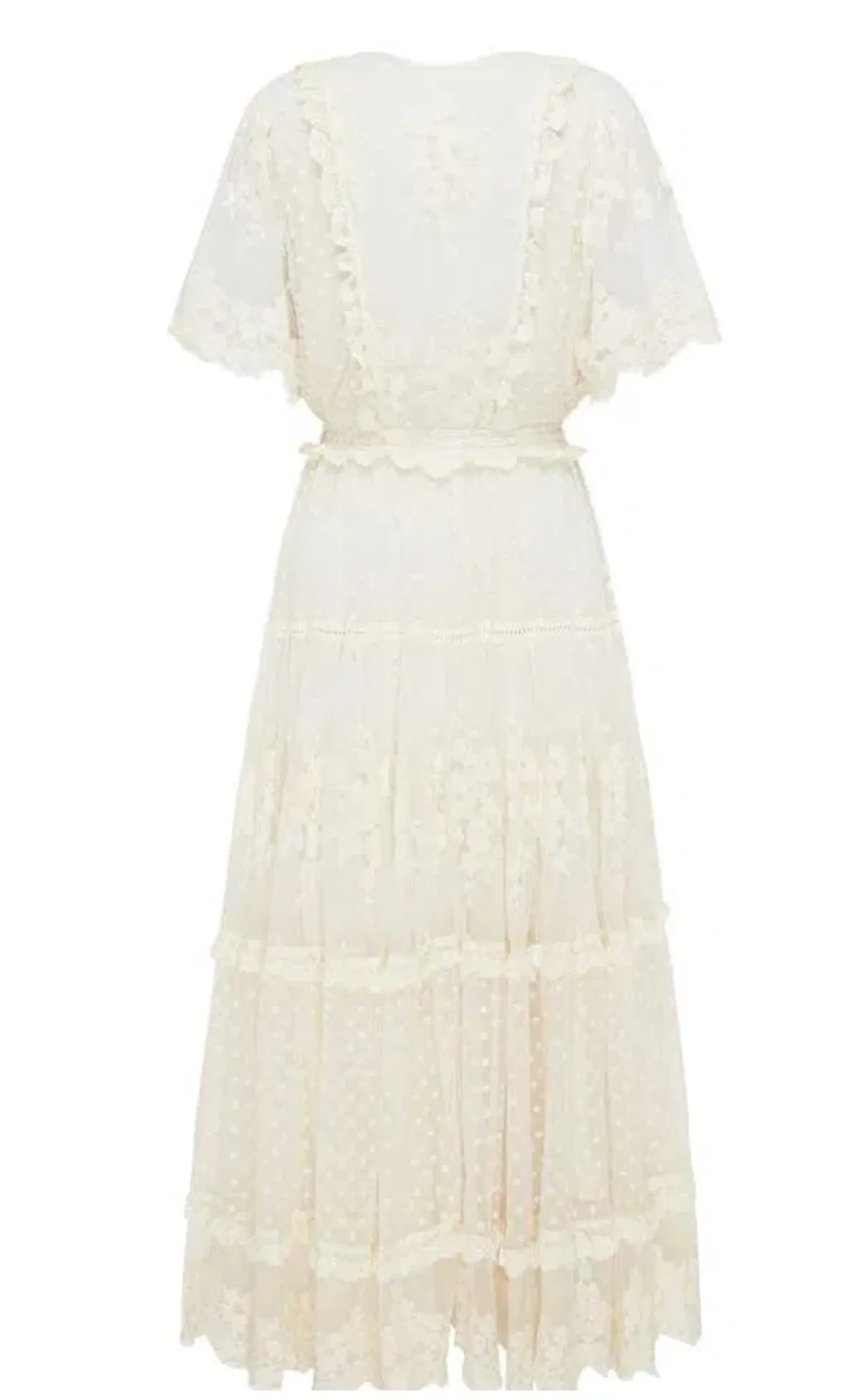 Spell Dawn Dress Cream Size AU 12 - Image 5