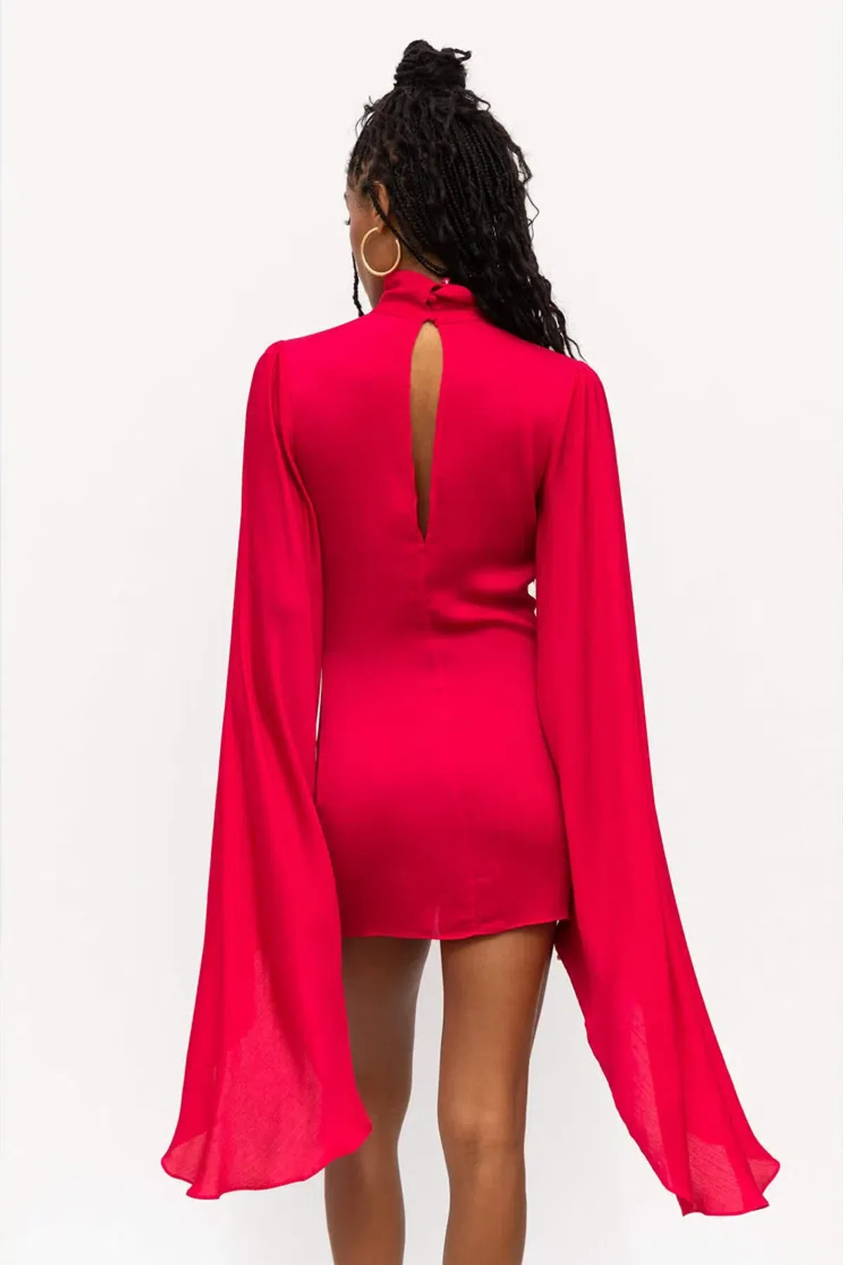 Rat & Boa Farrah Dress Pink Size AU 6 - Image 2