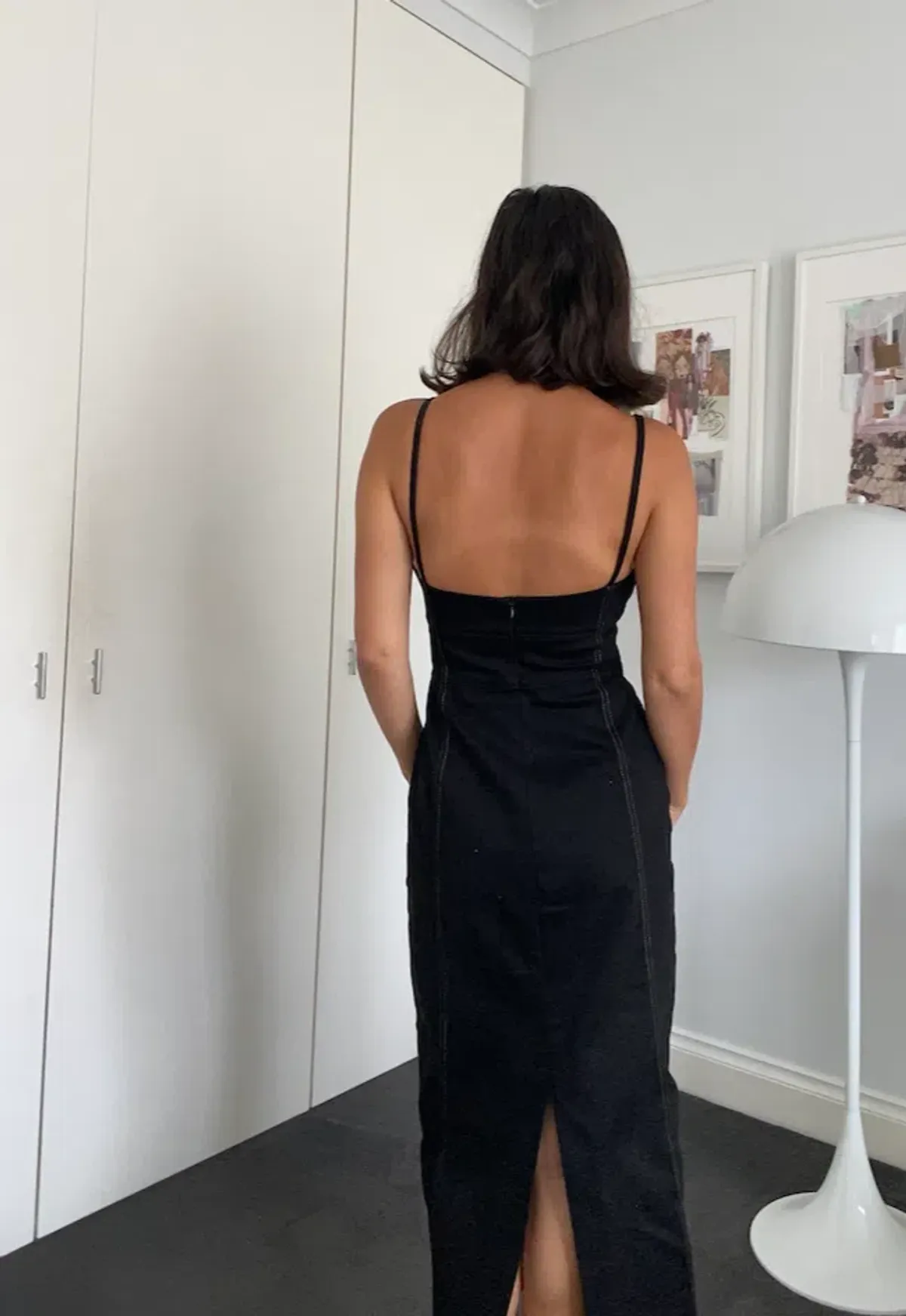 Viktoria And Woods Denim Dress Black Size AU 8 - Image 4