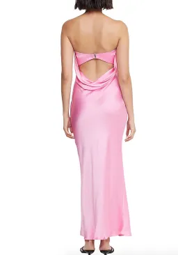 Bec & Bridge Moon Dance Strapless Dress Pink Size AU 8 for rent on The Volte - image 2