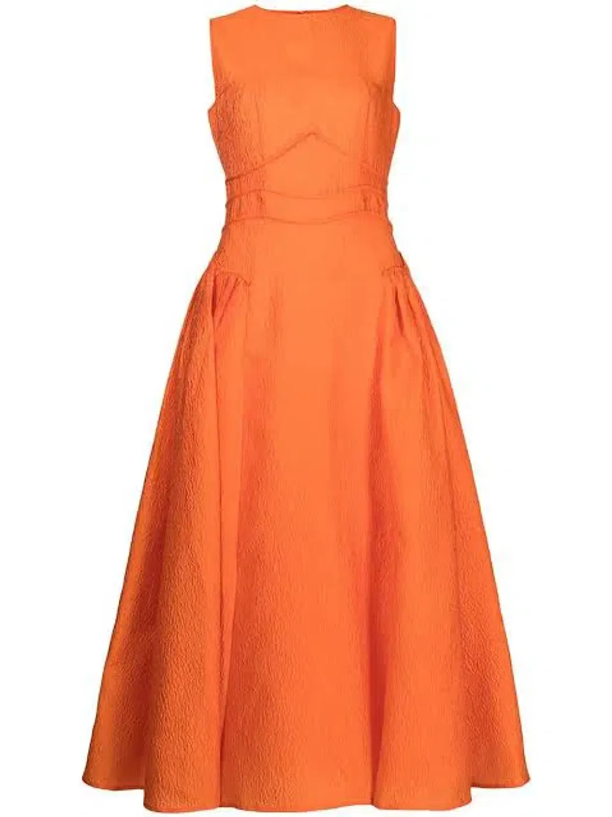 Rachel Gilbert Sophia Dress Orange Size AU 6 - Image 4