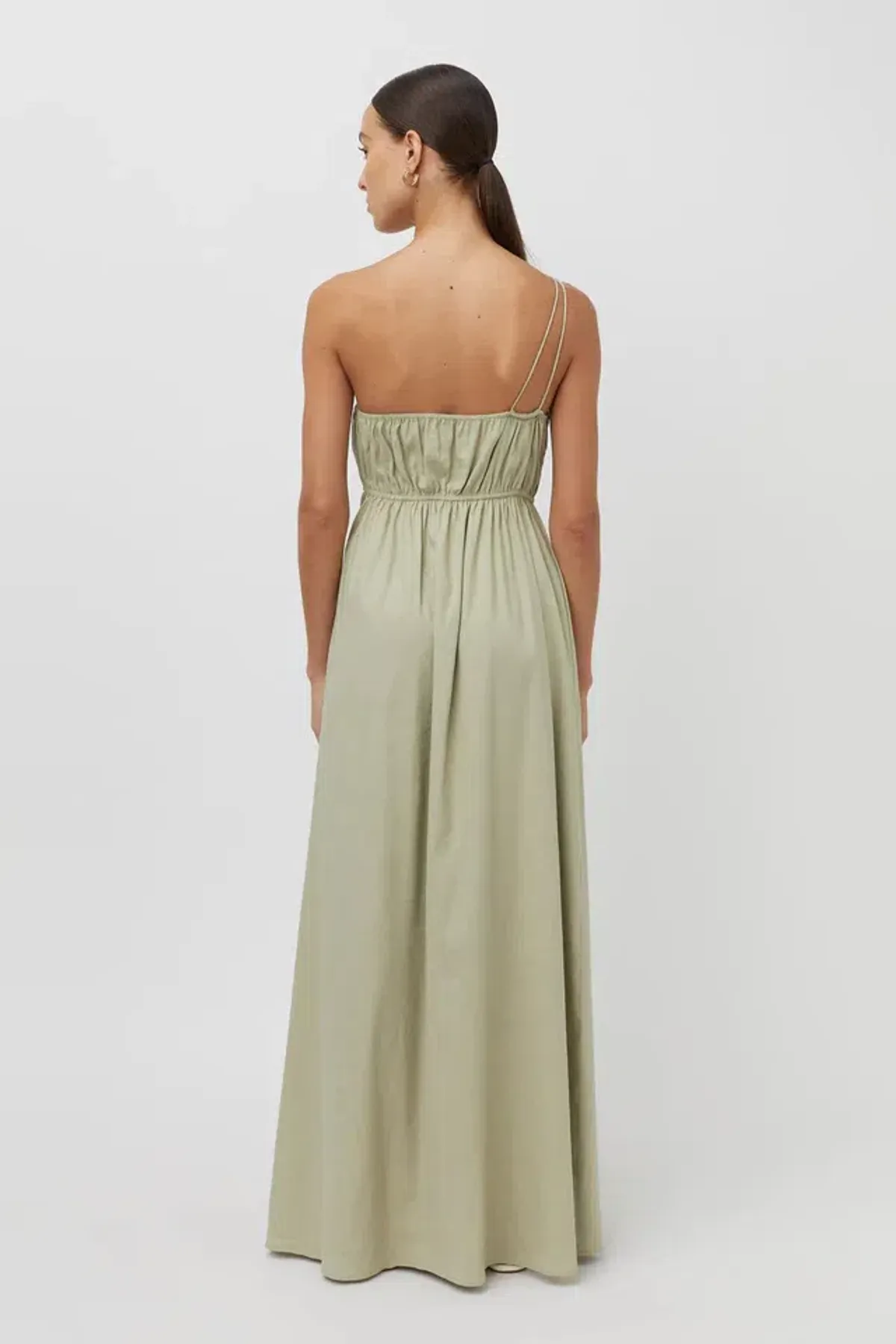 Camilla and Marc Sevilla Asymmetric Dress Green Size 10 - Image 3