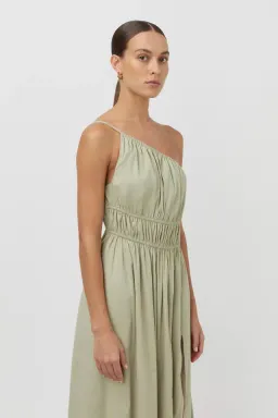 Camilla and Marc Sevilla Asymmetric Dress Green Size 10 for rent on The Volte - image 2