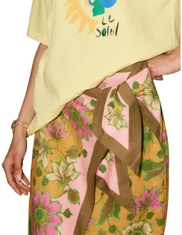 Alemais Winnie Wrap Sarong Skirt Floral Size S / Au 8 for rent on The Volte - image 8