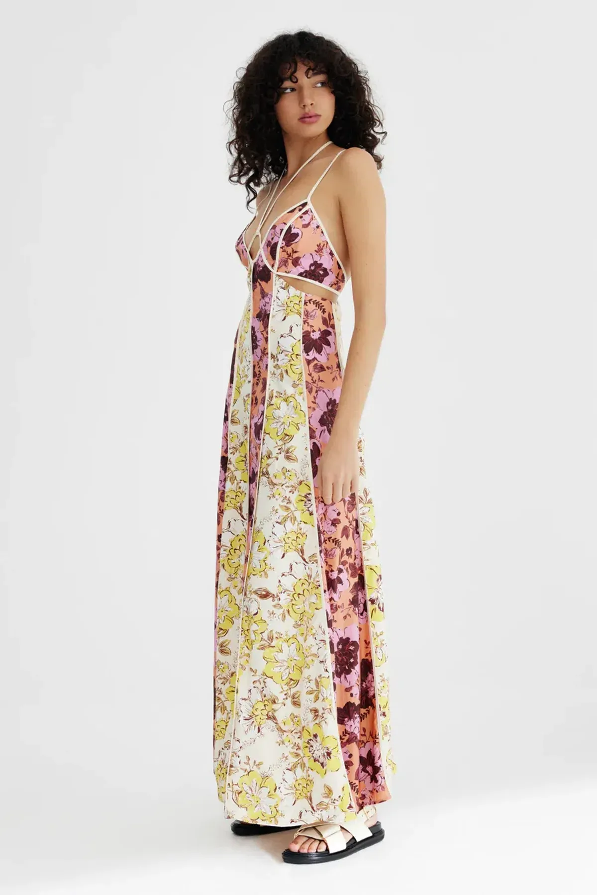 Significant Other Ana Maxi Dress Floral Size 6 - Image 4